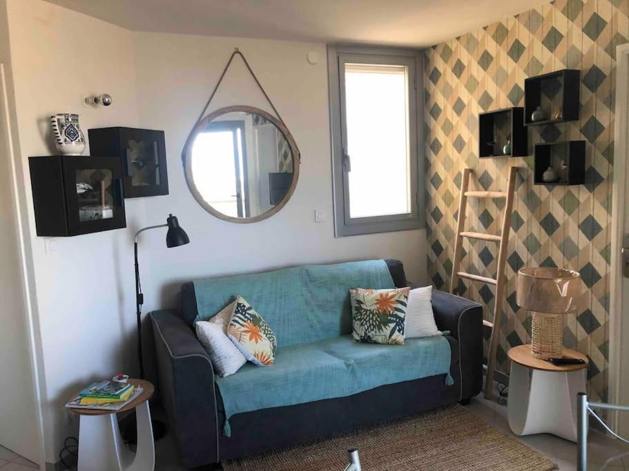 Appartement Face A La Mer Canet En Roussillon Bagian luar foto